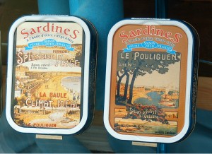 sardines en vitrine